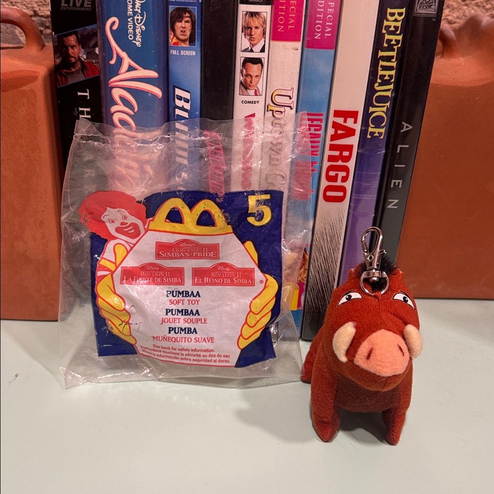 1998 LION KING PUMBAA BAG CHARM